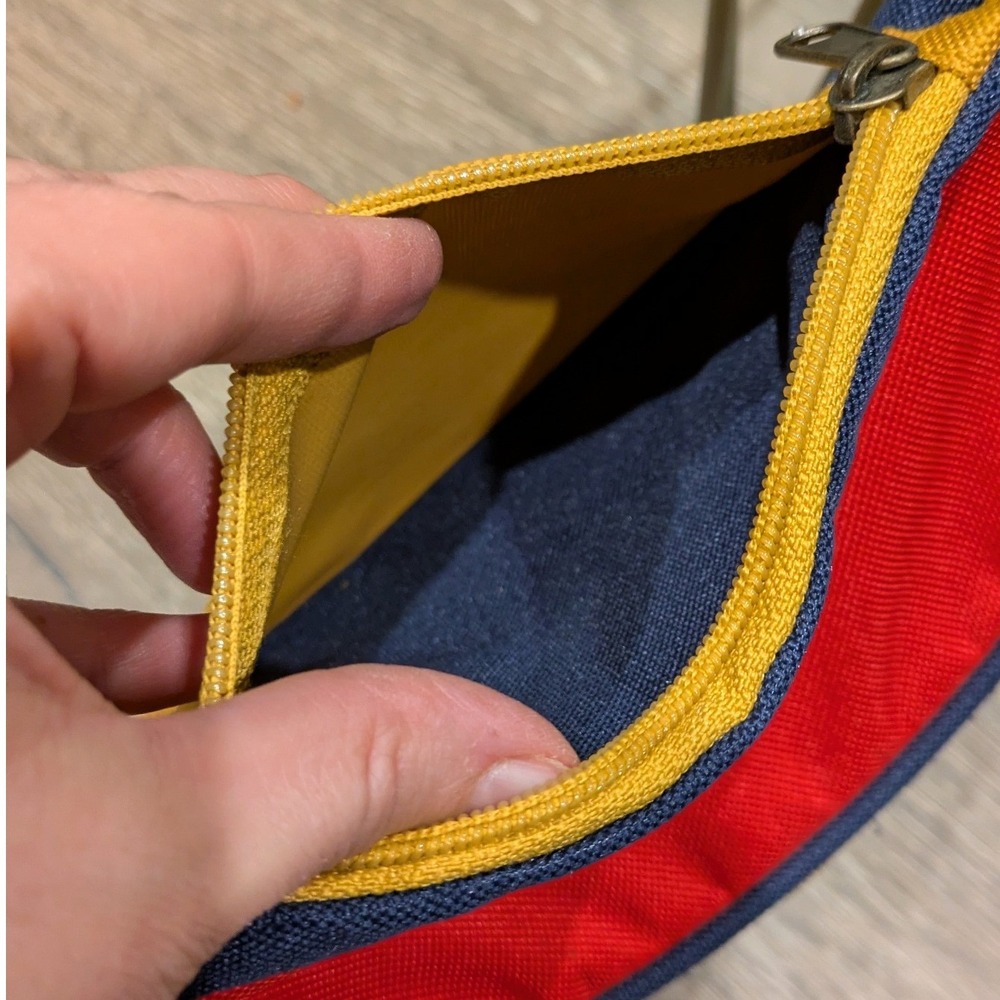 Vtg Atlanta 1996 Olympic Games Fanny Pack Unisex Misprinted Stitching Bag - Picture 6 of 8